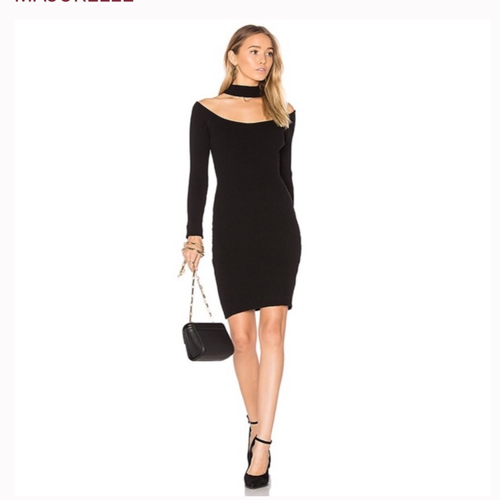 Majorelle Ribbed Skyfall Dress